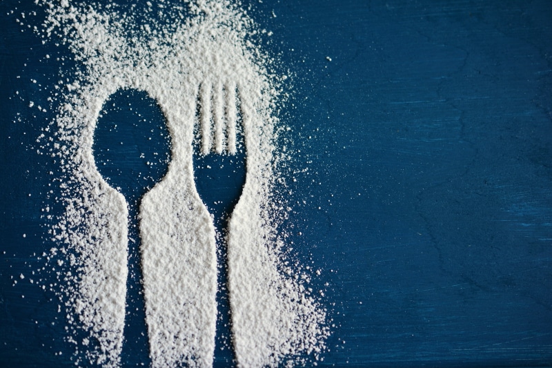 positive emotion, no people, communication, nature, indoors, close-up, backgrounds, simplicity, blue, spoon, two objects, motion, art, cutlery, 5K, kitchen Utensil