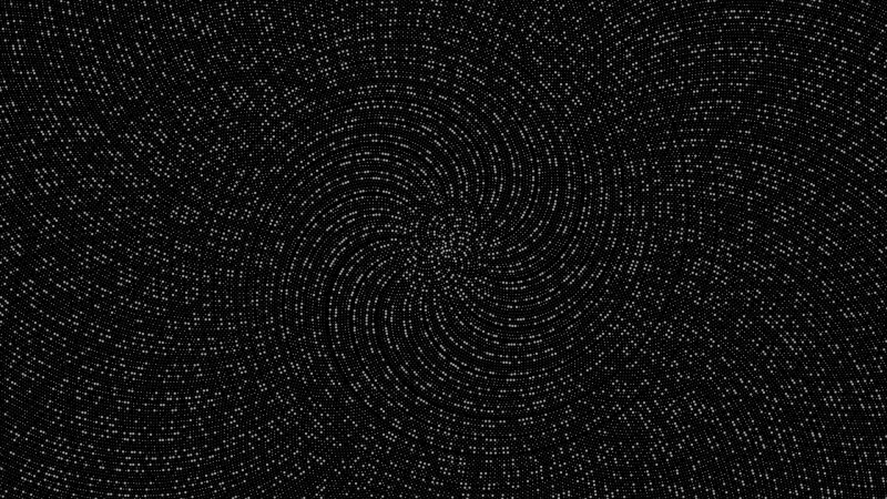 golden ratio, dots, monochrome, pattern, 1080P