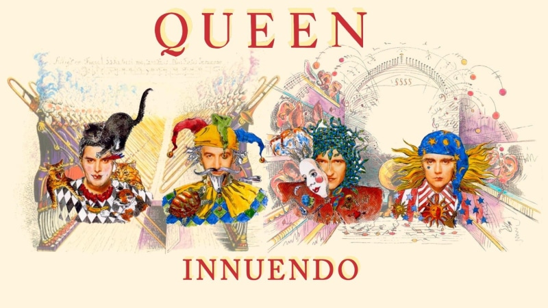 queen, rock, band, music, innuendo, 1080P