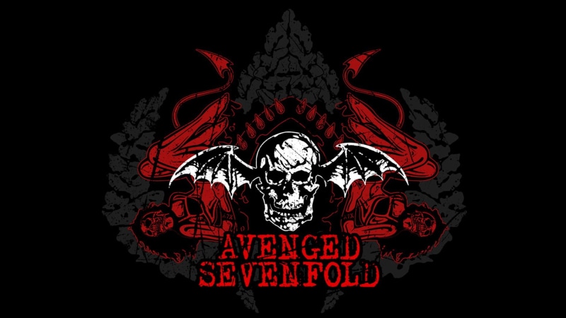 1080P, Avenged Sevenfold, Band (Music), sevenfold, logo, avenged