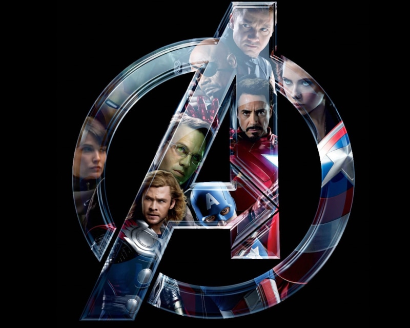 logo, avengers, 720P, 2012