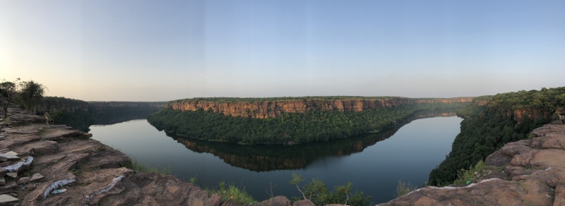 travel destinations, reflection, lake, india, garadiya mahadev road, rock, landscape, land, 8K, non-urban scene, water, tranquility, sky, tranquil scene