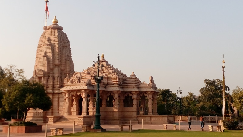 kotteshwar, river, spire, decorative, the past, gujarat, riverfront, place of worship, heritage, mandir, clear sky, travel destinations, hindu, mahadev