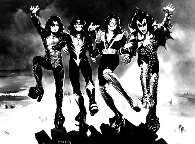 1080P, Band (Music), KISS, Gene Simmons