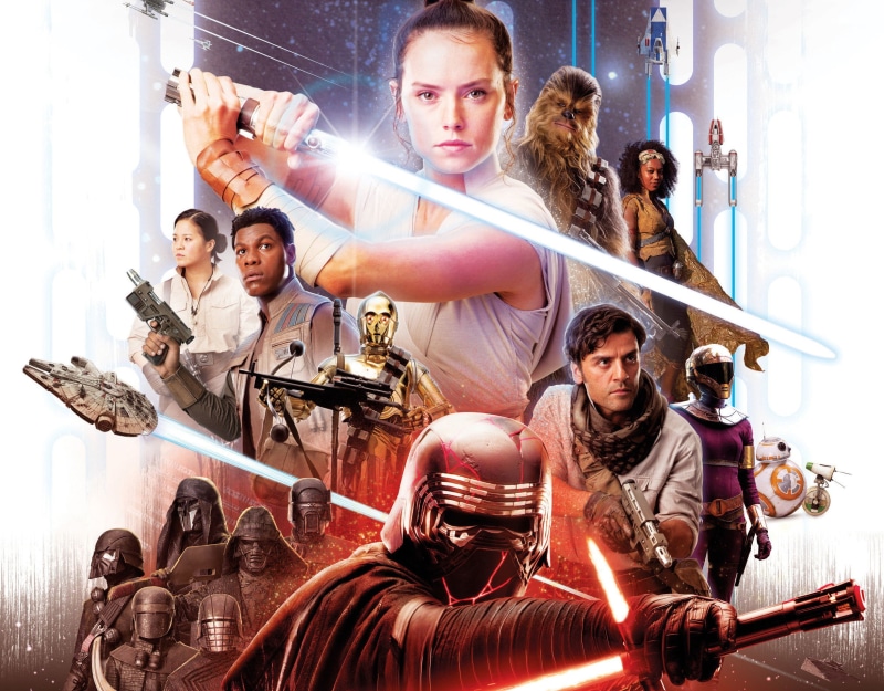 1080P, Zorii Bliss, Star Wars, Rose Tico, Star Wars: The Rise of Skywalker, Poe Dameron, Chewbacca, Finn (Star Wars), Kylo Ren, C-3PO, Rey (Star Wars)