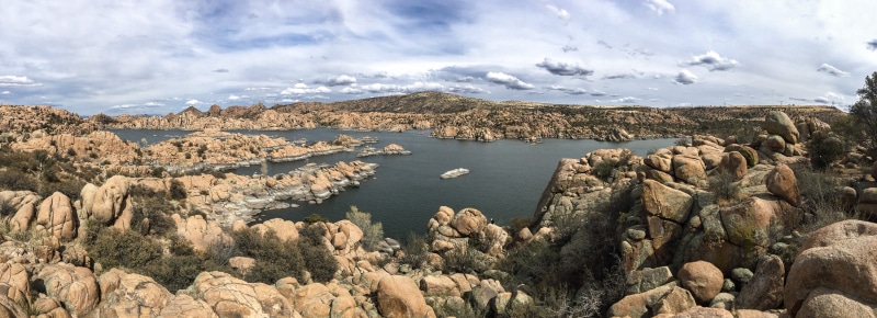 Arizona, Southwest, dramatic, granite, panoramic, backpacking, day, water, watson, formations, beauty in nature, recreation, rock patterns, Erosion, cliffs