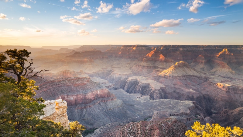 travel, sky, arizona, scenic, grand, landmark, rock, natural depression, cliff, environment, travel destinations, mountains, outdoor, landscape, river