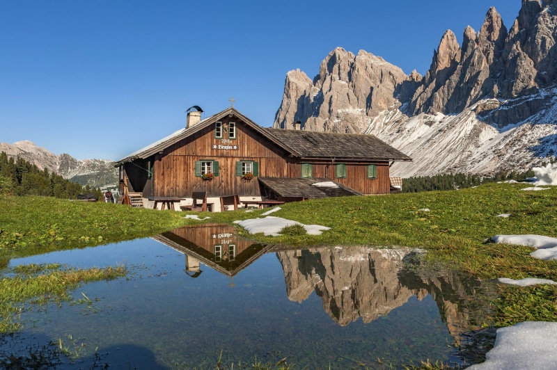 mountains, Italy, Bolzano, house, Trentino-Alto Adige, 1080P