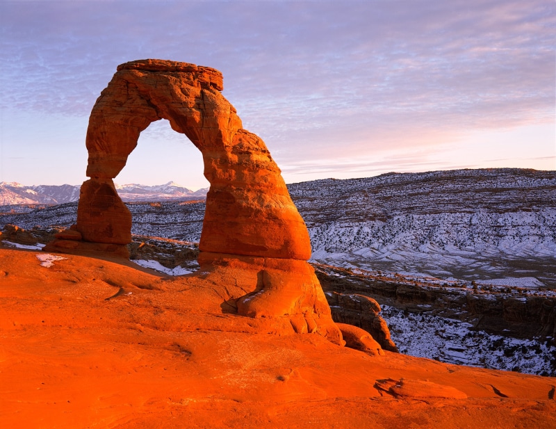 physical geography, tranquility, scenics - nature, arch, sky, land, national park, eroded, sandstone, geology, united states, landscape, non-urban scene