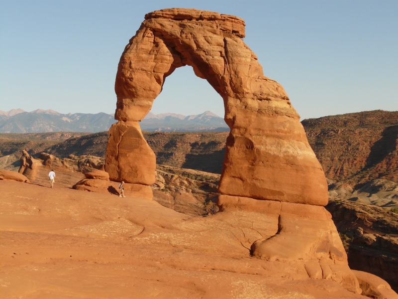 travel Locations, physical geography, erosion, landscape, rock - Object, scenics, moab, stone arch, tranquility, natural arch, rock formation, extreme Terrain