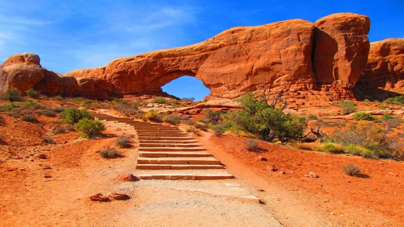 park, beautiful, hd, usa, national, utah, desktop, arches, red, 2K, rock