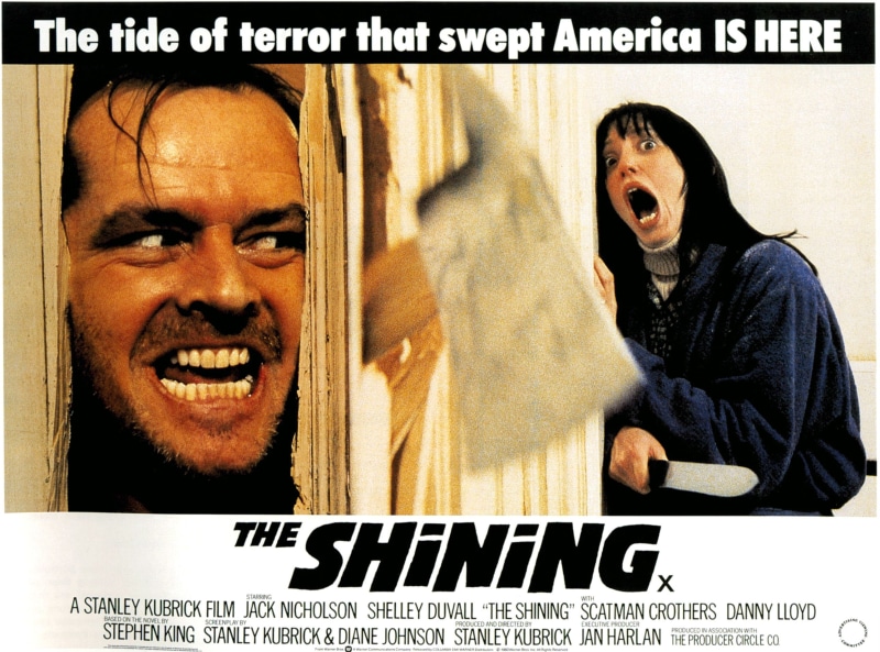 movie, horror, 2K, film, classic, shining, thriller, poster, dark