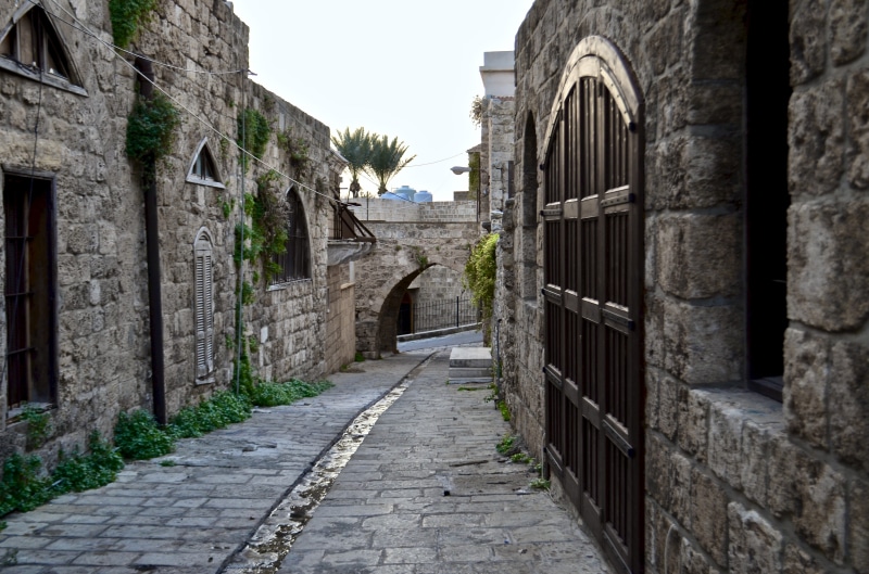 window, no people, clear sky, architecture, beirut, 4K, old city, city, lebanon, stone wall, street, byblos, old, history, sky, day, footpath, direction