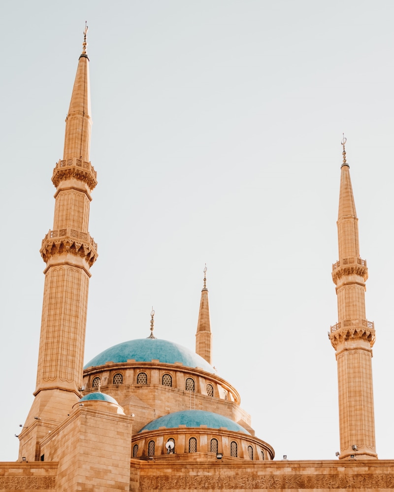 travel destinations, beirut, the past, arabic, islam, pray, religion, travel, place of worship, god, muslim, built structure, arab, belief, lebanon, architecture