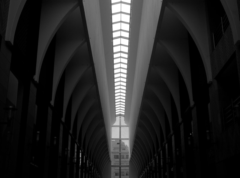 White, corridor, Street, ceiling, in a row, grayscale, diminishing perspective, bayrut, day, pattern, connection, room, repetition, Lebanon, beirut, lighting equipment