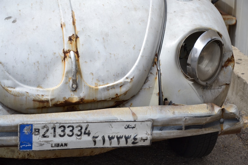 old, metal, connection, communication, no people, abandoned, obsolete, transportation, 4K, sign, old car, day, rusty, damaged, close-up, information, beirut