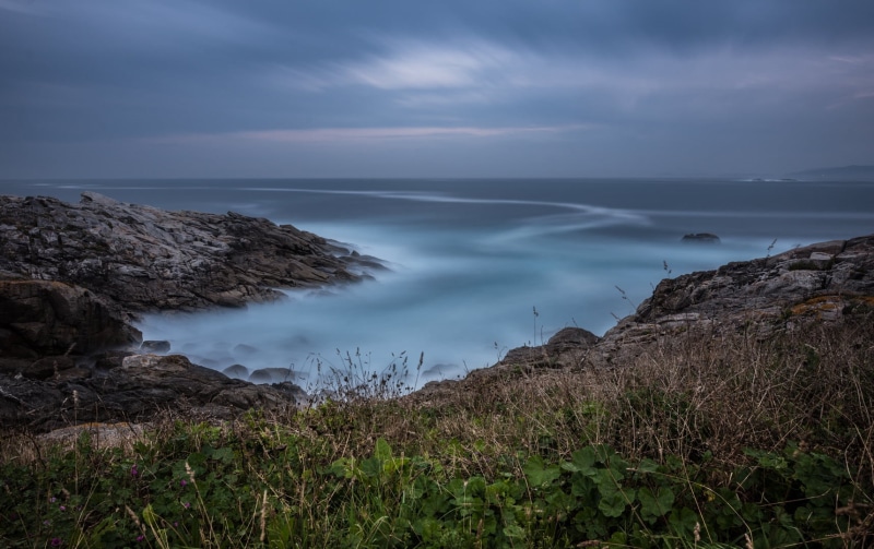 coastline, Galicia, rock mountain, Paseo Maritimo, Spain, Long Exposure, photography, Larga, ocean, Sea, beach, en, scenics, landscape, Coast, Exposicion