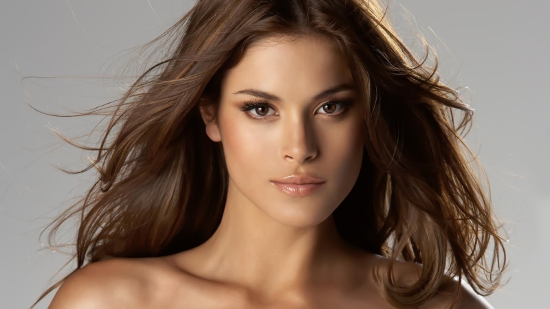 2K, Jenna Pietersen, hairstyle, beauty, glamour, long hair, young adult, adult, one person, brown hair, human face, beautiful woman, human hair, body part