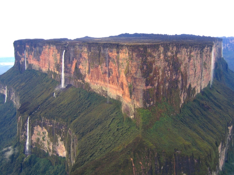 x, guyana, Landscapes, brazil, art, roraima, venezuela, cliffs, mount, 1080P, nature, hd, mountains