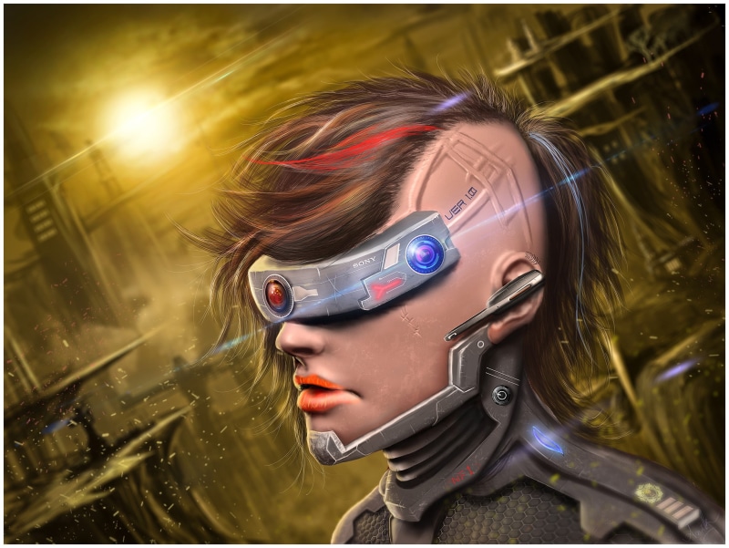 cyberpunk, science, 1080P, science fiction, fiction, futuristic
