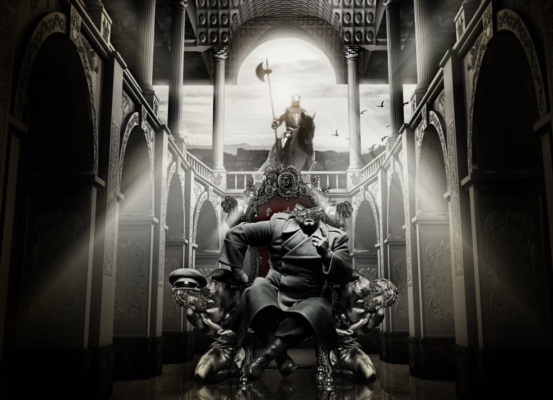 1080P, BossLogic, horse, the throne, dolar, knight, Need For Greed