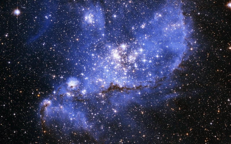 scape, stars, blue, galaxies, space, real, the, telescope, hubble, 1080P