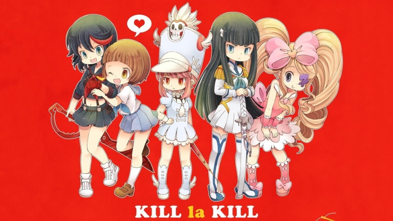 hd, 720P, px, mankanshoku, video, kiryuin, satsuki, Kiryuin Satsuki, games, 1366x768 px, x, kill, mako, Kill La Kill, la, Mako Mankanshoku, halo, art