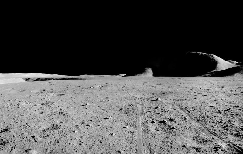 tranquility, rock, solid, copy space, surface, Moon, scenics - nature, no people, sky, black, tranquil scene, rock - object, nature, beauty in nature, outdoors