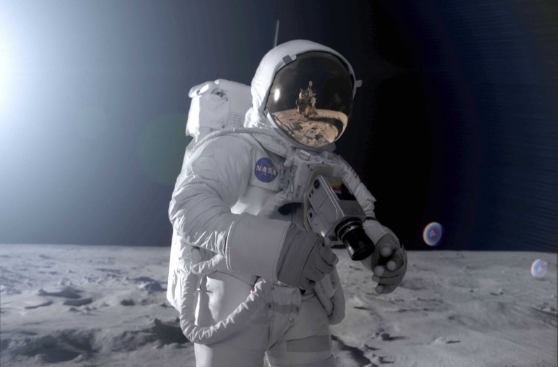 Apollo, unrecognizable person, space exploration, protection, space, 2K, protective workwear, technology, security, front view, helmet, space helmet, work helmet