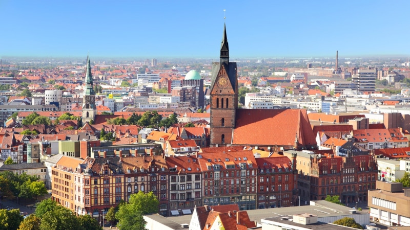 europa, hannover, ciudad, alemania, 1080P