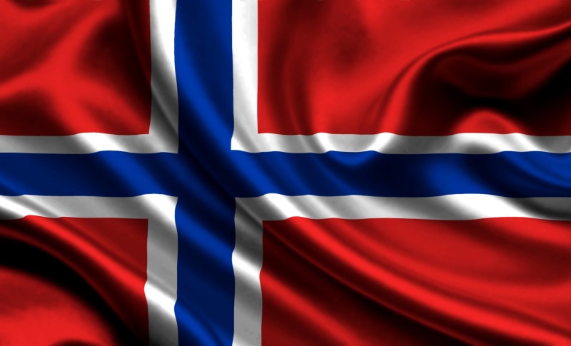 bandera, noruega, 720P, europa