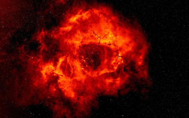 nebula, rosette, 2K