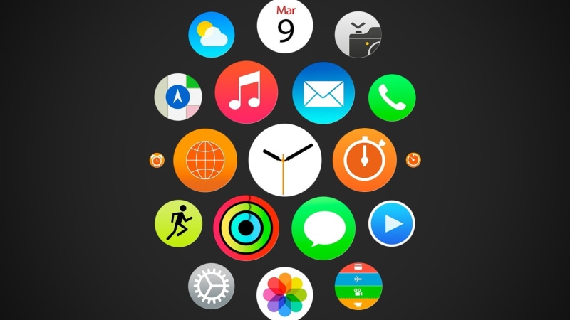 Watch, 1080P, Icons, Menu, Apple, Ios, IWatch