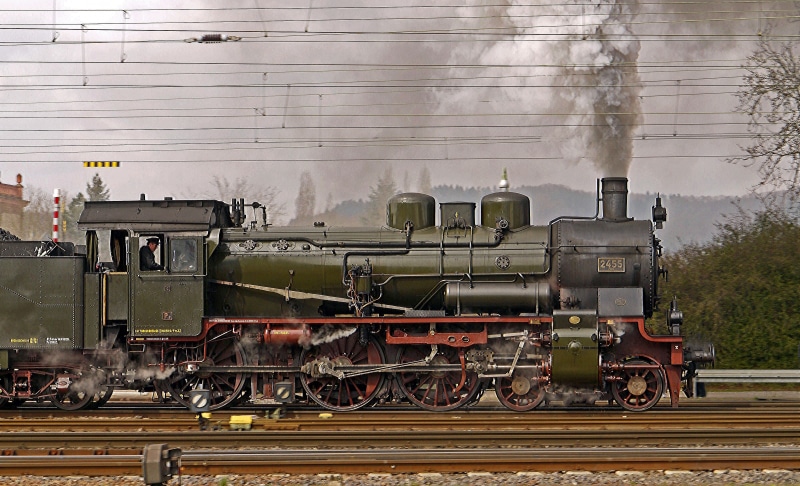 steam train, metal industry, ruined, train - vehicle, p8, train, railway, shunting yard, land vehicle, oldtimer, special crossing, br 38, mode of transportation