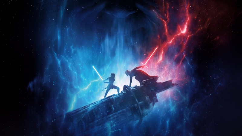 Kylo Ren, 8K, fantasy art, The Rise of the Skywalker, Rey (from Star Wars), Star Wars