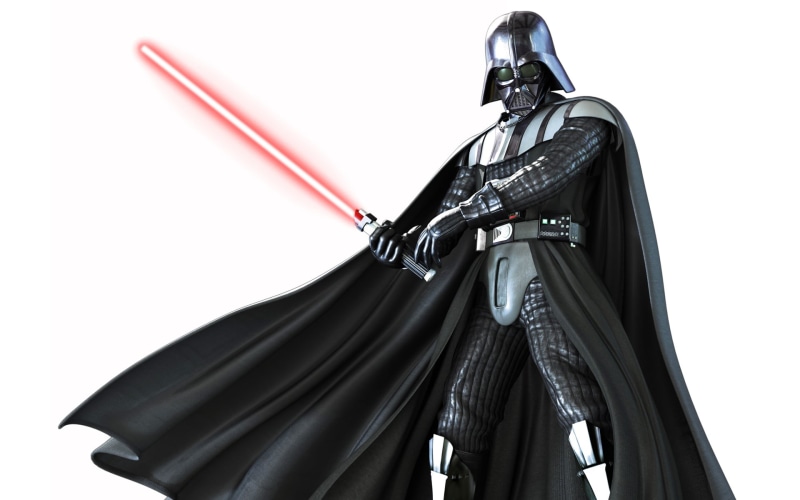 suit of armor, vader, military, black Color, weapon, laser sword, white Background, representation, clothing, officer, Darth Vader, studio Shot, gun, unrecognizable person