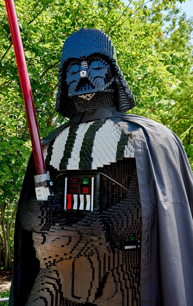 jedi, nature, lego blocks, low angle view, darth vader, building blocks, build, george lucas, play, male likeness, toys, textile, clothing, outdoors, history