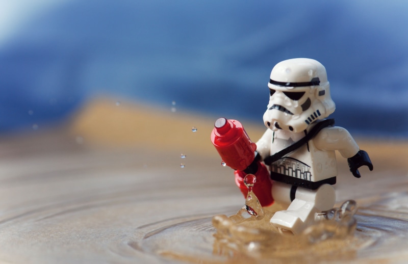 toy, plastic, security, cold - Temperature, figurine, no People, white, editorial, focus on foreground, representation, star Wars Episode IV: A New Hope
