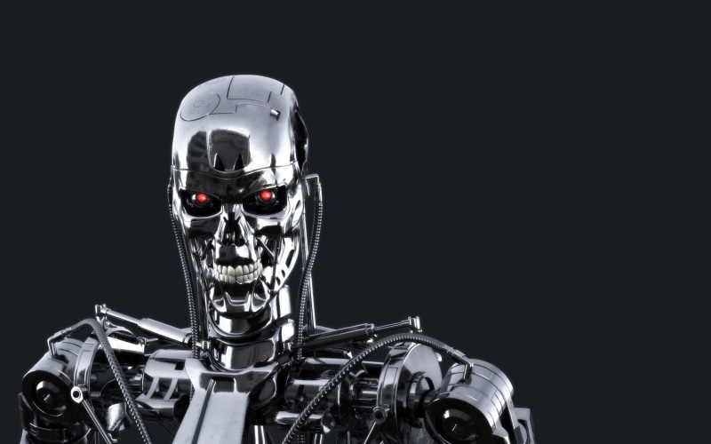 isolated On Black, george Lucas, armed Forces, representation, military, indoors, machinery, 1080P, black Background, people, terminator, imagination
