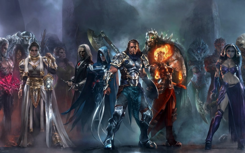 planeswalkers, Magic, duels, Game, 1080P, gathering