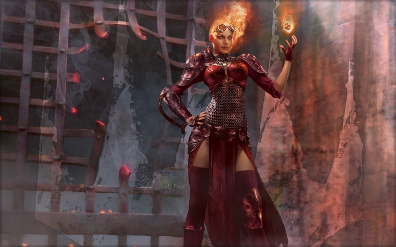 gathering, magic the gathering, games, game, fire, magic 2014 duels of the planeswalkers, playing, character, duels, woman, 2K, magic, role, planeswalkers