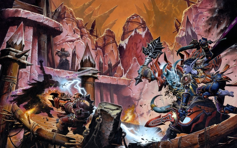 wow, warcraft, games, duel, world, pvp, video, art, 720P, hd, arena