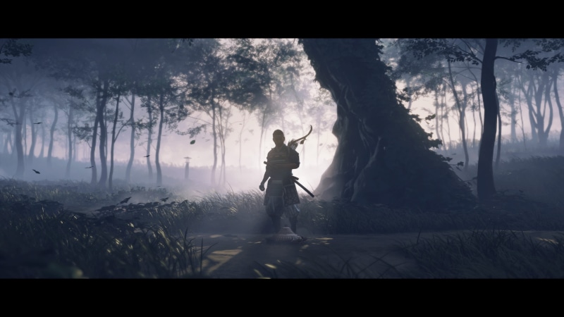 4K, PlayStation 4, samurai, katana, video games, horse, Japan, Duel, Ghost of Tsushima, war