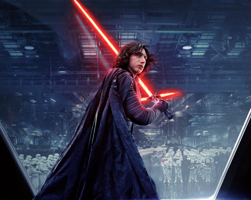 Donald Gleeson, Aircrafts, Daisy Ridley, Hux, Princess, Stormtrooper, Leia, The, Star, Wars, John Boyega, Kylo Ren, Luke, year, 2017, Warriors, Movie, Mark Hamill