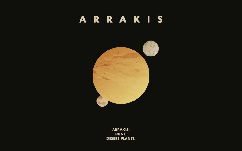 Dune (series), Arrakis, 2K, Moon, planet