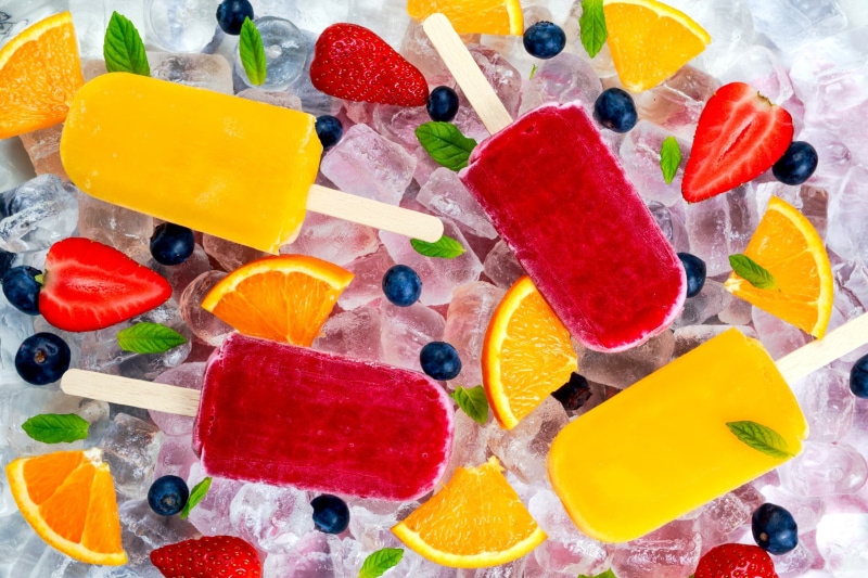 sweet food, close-up, popsicle, 2K, healthy eating, temptation, sweet, dessert, ice, frozen, indoors, backgrounds, frozen food, still life, variation