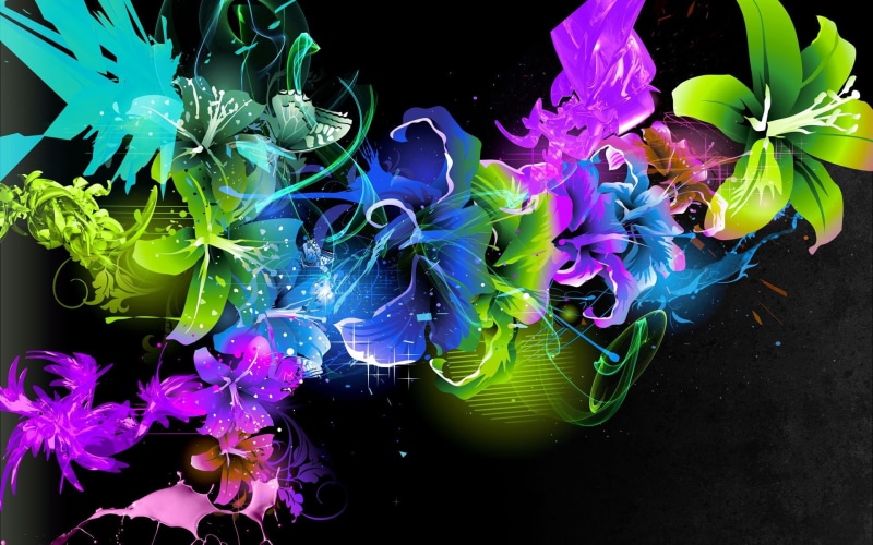 flower, 3d, 1080P, abstract, desktop