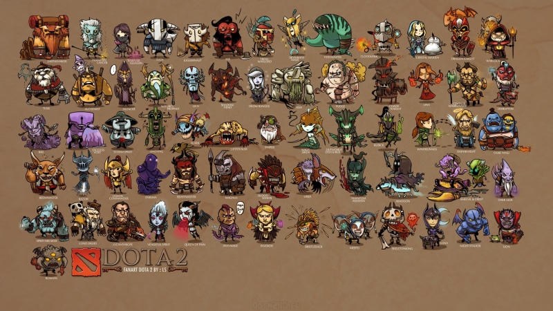 Defense of the ancient, Ursa, Lina, Rylai, Drow Ranger, hero, Valve Corporation, Natures Prophet, Medusa, Phantom Assassin, 2K, Dota, Templar Assassin