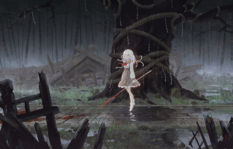 Monogatari (Series), Nadeko Sengoku, Anime, 1080P, Nadeko Medusa