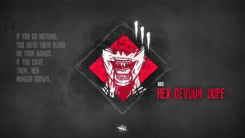 Dead By Daylight, Video Game, Minimalist, 1080P, Hag (Dead by Daylight), Hex: Devour Hope (Dead by Daylight)